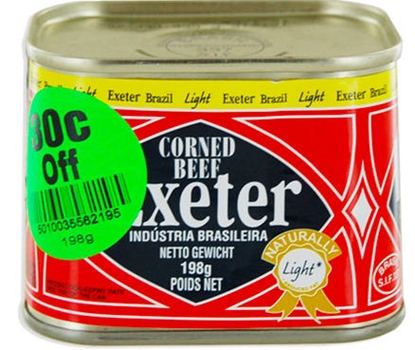 Picture of EXETER CORNED BEEF 198GR